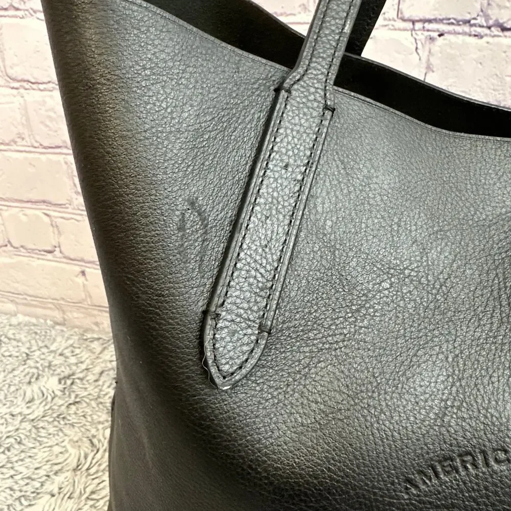 Coach Hudson Large Tote F59403 Black Embossed Logo